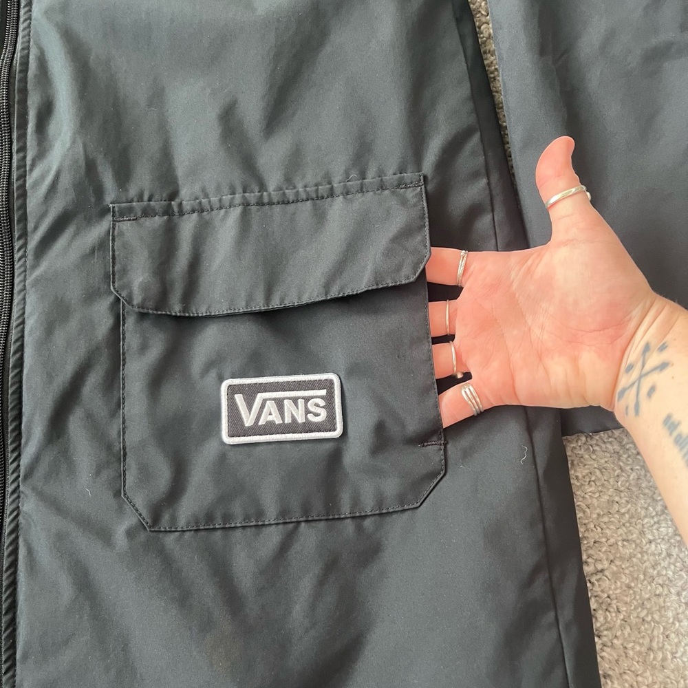 Vans Black Hooded Jacket - Picture 3 of 6